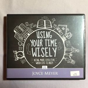 4 Disc Set- Joyce Meyer- “Using Your Time Wisely”